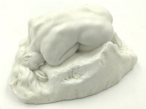 Sculpture of the mythological figure Danaide Rodin Statue Nude Art